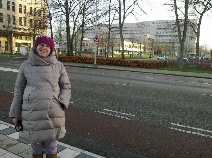 Zdjęcie po wyjściu, przed ponownym wejściem. Jadę do domku :)